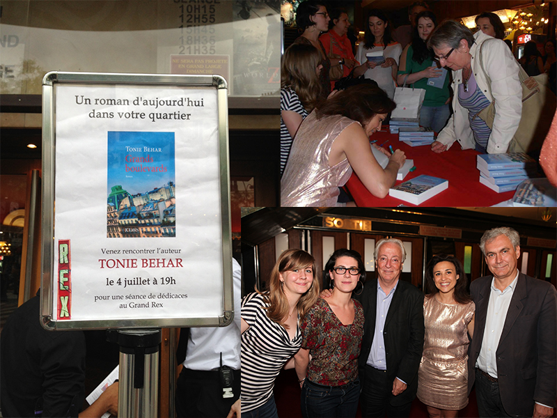 Soirée Tonie Behar au Rex